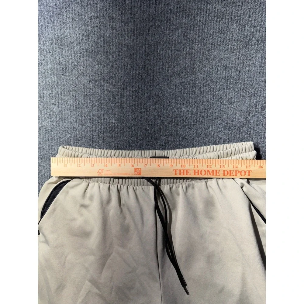MSX by Michael Strahan Mens Jogger Pants Tan Beige Athletic Sweatpants Size M